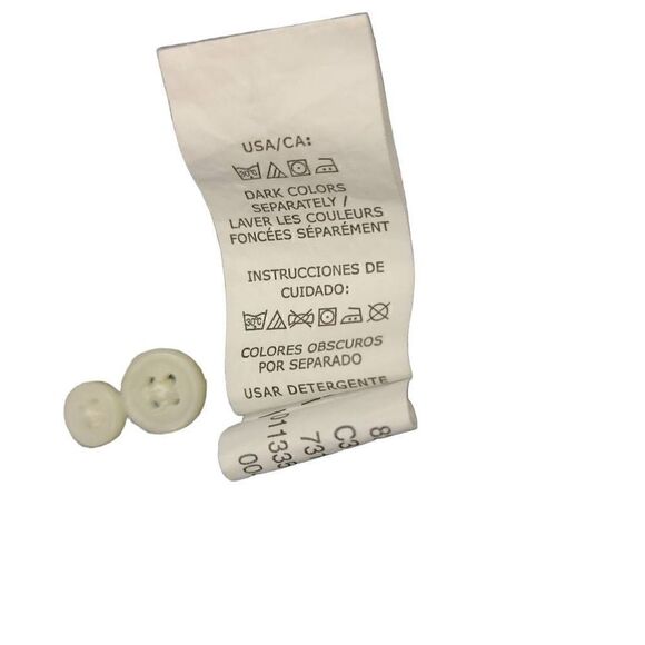 Chaps Surplus Men's Checkered Long Sleeve Button-Down Shirt Blue Medium - Picture 9 of 10